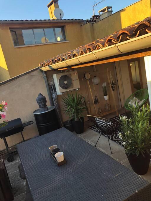 Appartement Duplex Toit Terrasse Apt Esterno foto